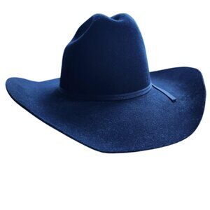 Bailey Black Felt Cowboy Hat | Lightweight Western Style | Elastic Fit